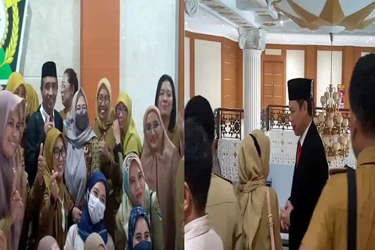 Sekda Sultra Asrun Lio Lantik Kepala Dinas Lingkungan Hidup dan Direktur RS Jantung Oputa Yi Koo