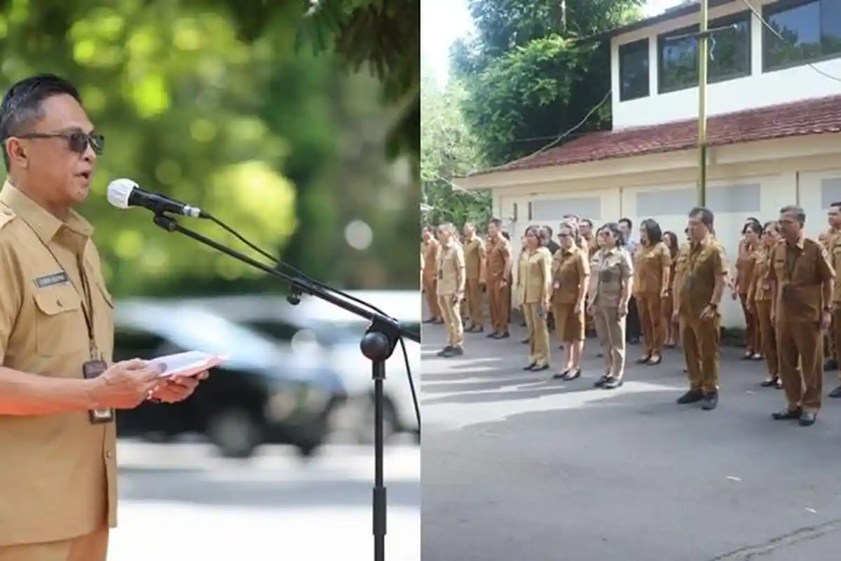 Apel Awal Bulan, Wali Kota Tomohon Tekankan Disiplin dan Pelayanan: Saya Harap ASN Kerja dengan Hati