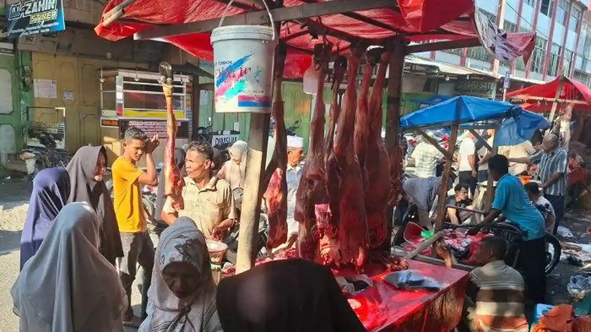 Harga Daging Meugang Pertama di Bireuen Rp 180 Ribu per Kilogram