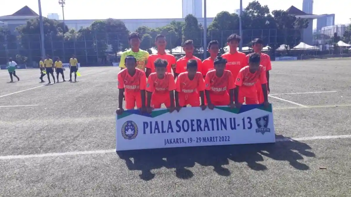 PS Protaba Bantul U13 Masuk Babak Perempat Final Piala Soeratin U13 di Jakarta