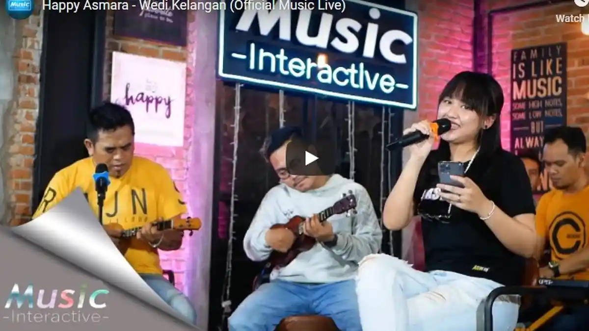 Chord Kunci Gitar Wedi Kelangan Happy Asmara