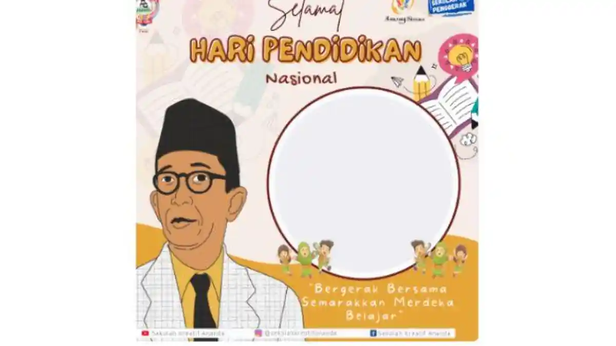 30 Link Twibbon Hardiknas 2025 Lengkap Cara Pasangnya, Download Gratis dan Share ke Media Sosial