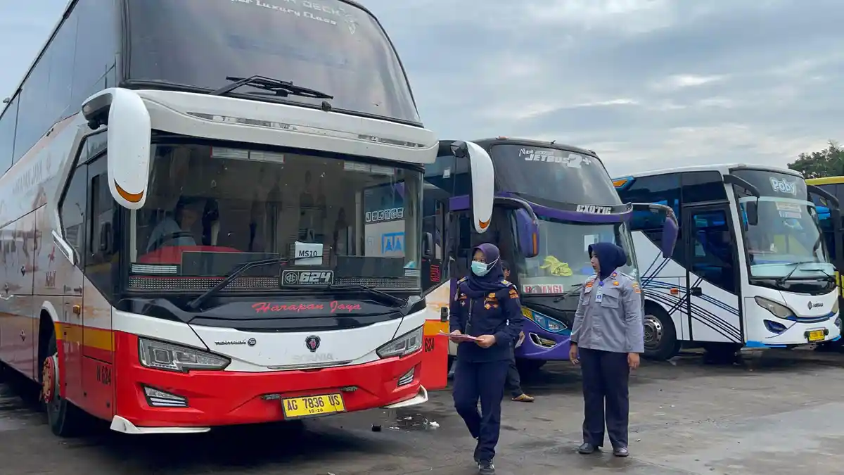 Ramp Check di Terminal Arjosari Malang Diperketat, Bus Tak Laik Jalan Bakal Langsung Ditindak