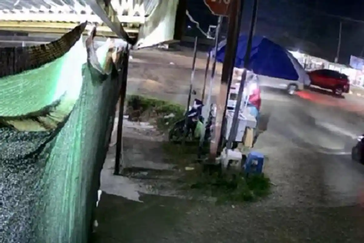 Detik-detik Kecelakaan di Unaaha Konawe Sulawesi Tenggara Terekam CCTV, Begini Kondisi Korban