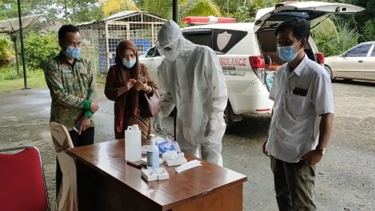 Plt Sekretaris DPRD PALI Positif Covid-19, Tracing ke Anggota DPRD PALI belum Dilakukan