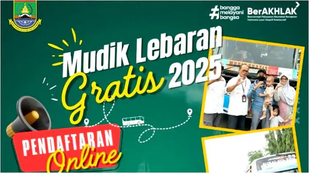 Mudik Gratis Pemkot Cilegon 2025 Dibuka, Cek Rute Tujuan, Syarat dan Cara Daftarnya