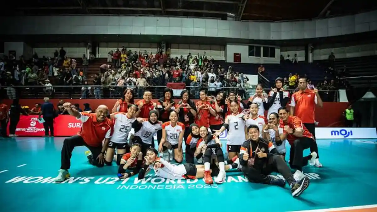 Timnas Voli Indonesia Debutan Terbaik di Piala Dunia Voli U21 2025 ...