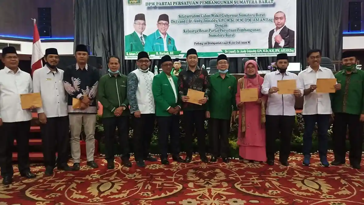 PPP Ikut Pilkada di 13 Daerah Sumbar, Beri Rekomendasi ke 9 Calon Kepala Daerah, Berikut Rinciannya