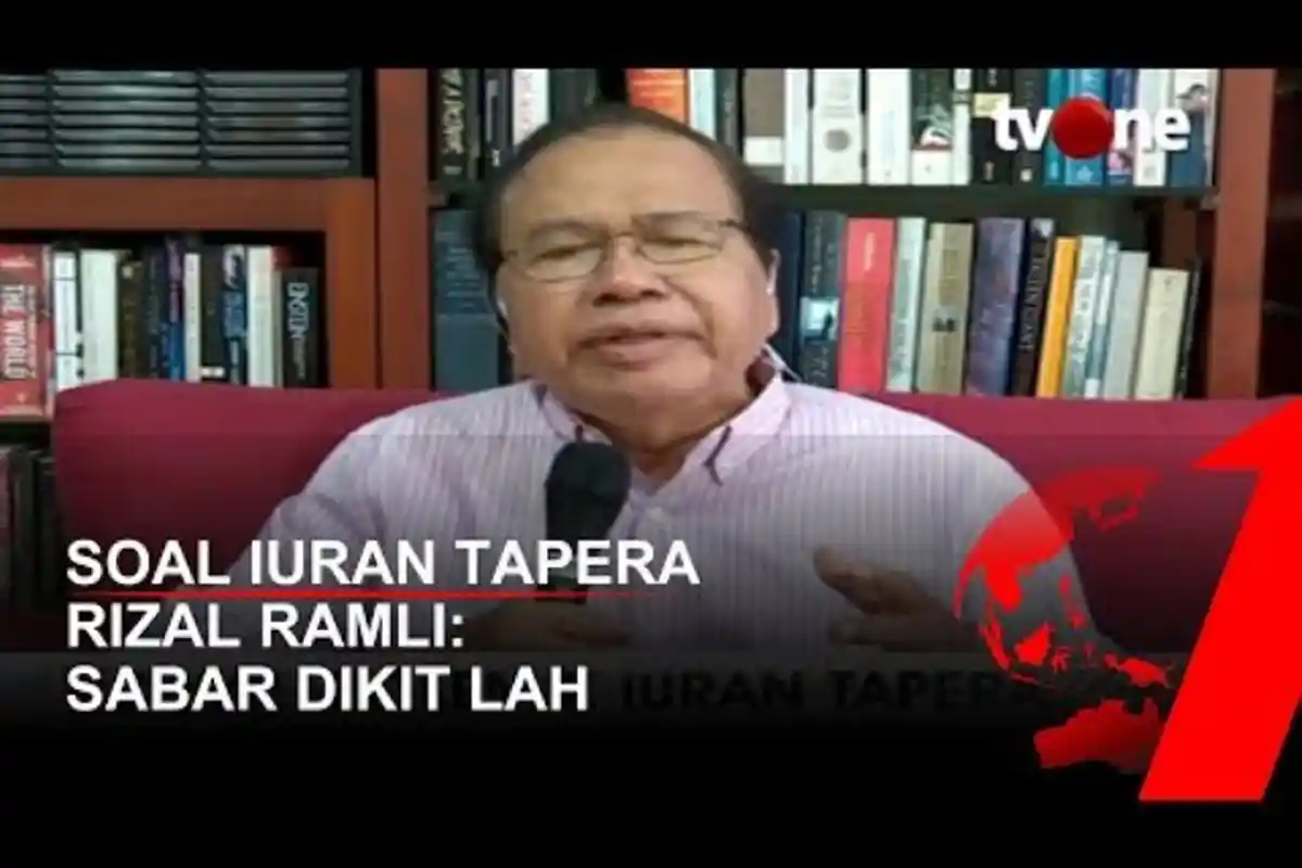 Rizal Ramli Kritik Pemerintah Jokowi Soal Iuran Tapera 'Kenapa Sih Enggak Sabar Dikit'