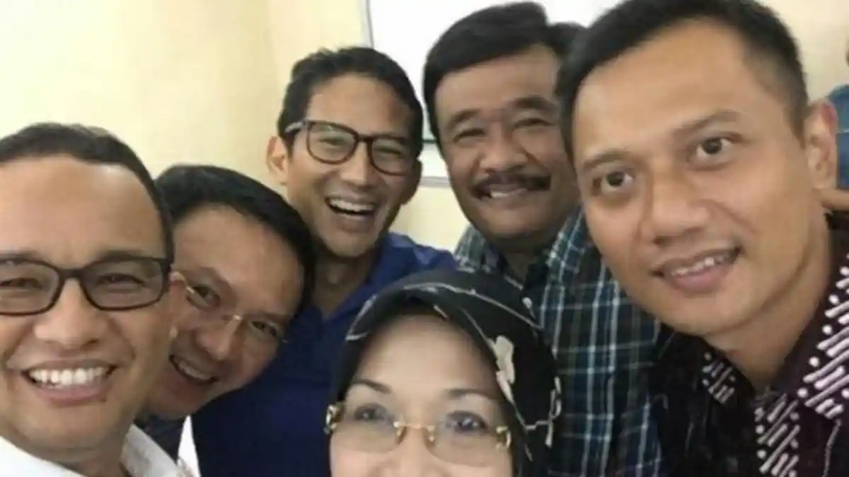 Senangnya Lihat Senyum Kebersamaan Para Pasangan Cagub-Cawagub DKI Ini