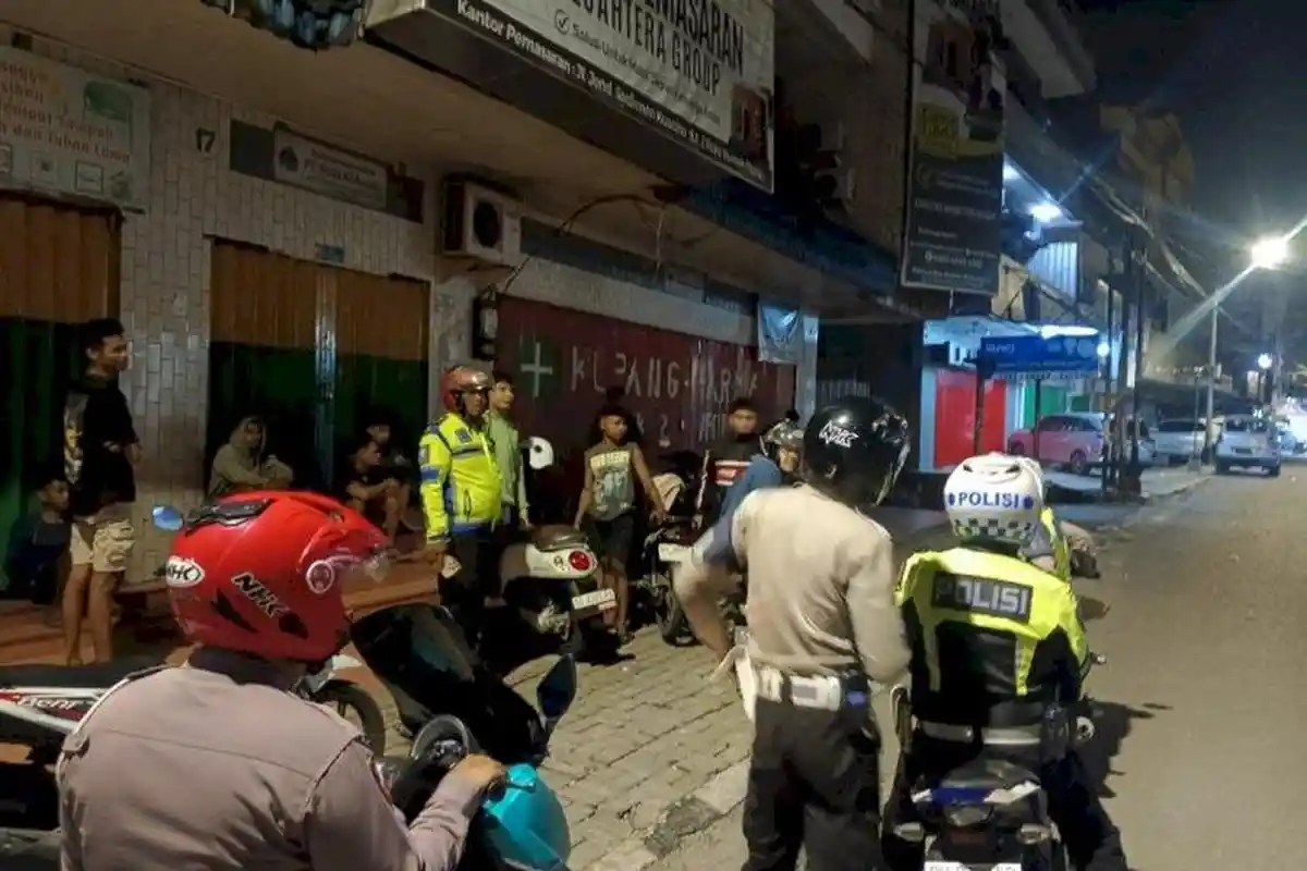 Aksi Balap Liar Marak di Kota Kupang, Polisi Amankan 8 Unit Motor