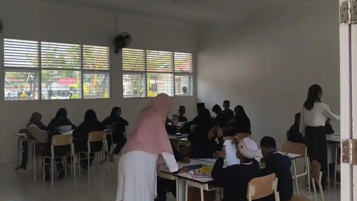 Segera Terima Siswa Baru, Progres Pembangunan Sekolah Rakyat di Kuansing Sudah 76 Persen - Tribunpekanbaru.com