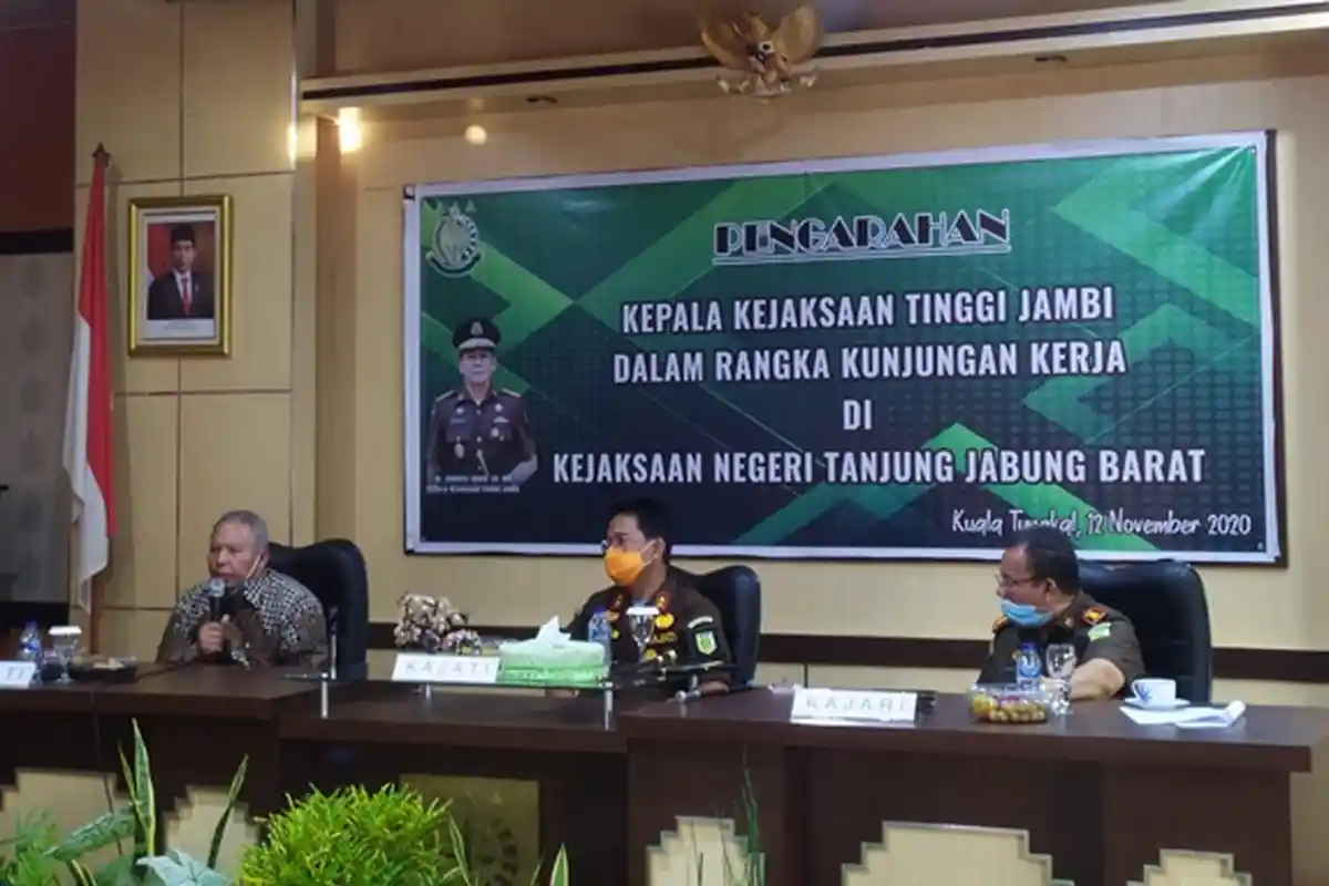 Kejati Jambi Kunker ke Kejari Tanjabbar, Bahas Netralitas dan Tipikor