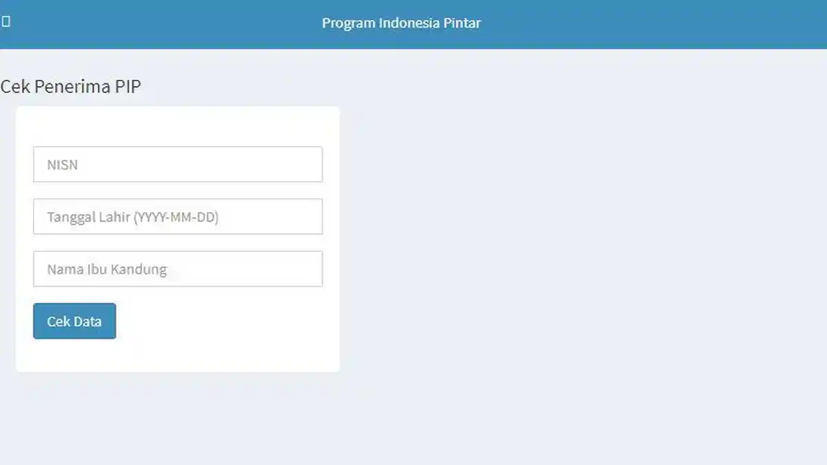 Cek Nama Siswa Penerima Bantuan PIP di pip.kemdikbud.go.id, Berikut Cara Cairkan Dananya