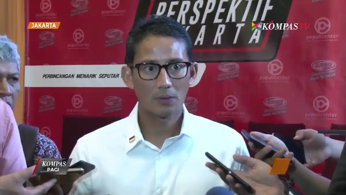 Sandiaga Uno Cerita Soal Seorang Pendukung yang Buang Sampah di Depannya