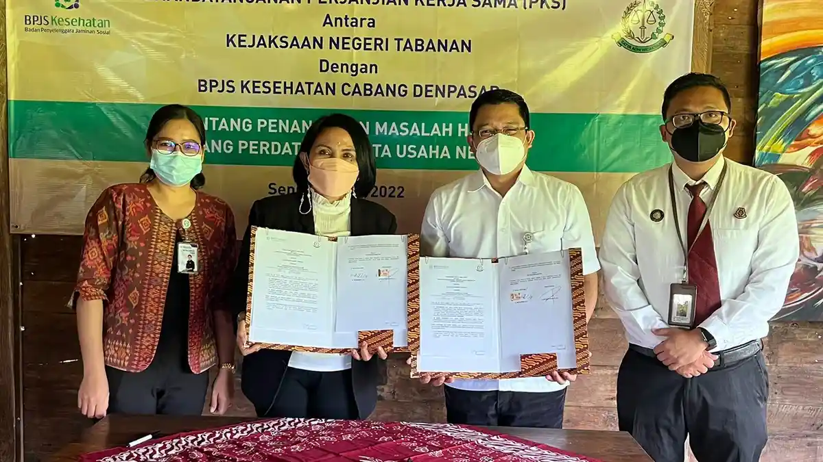 Kejari Tabanan Optimis Optimalkan Kepesertaan JKN-KIS