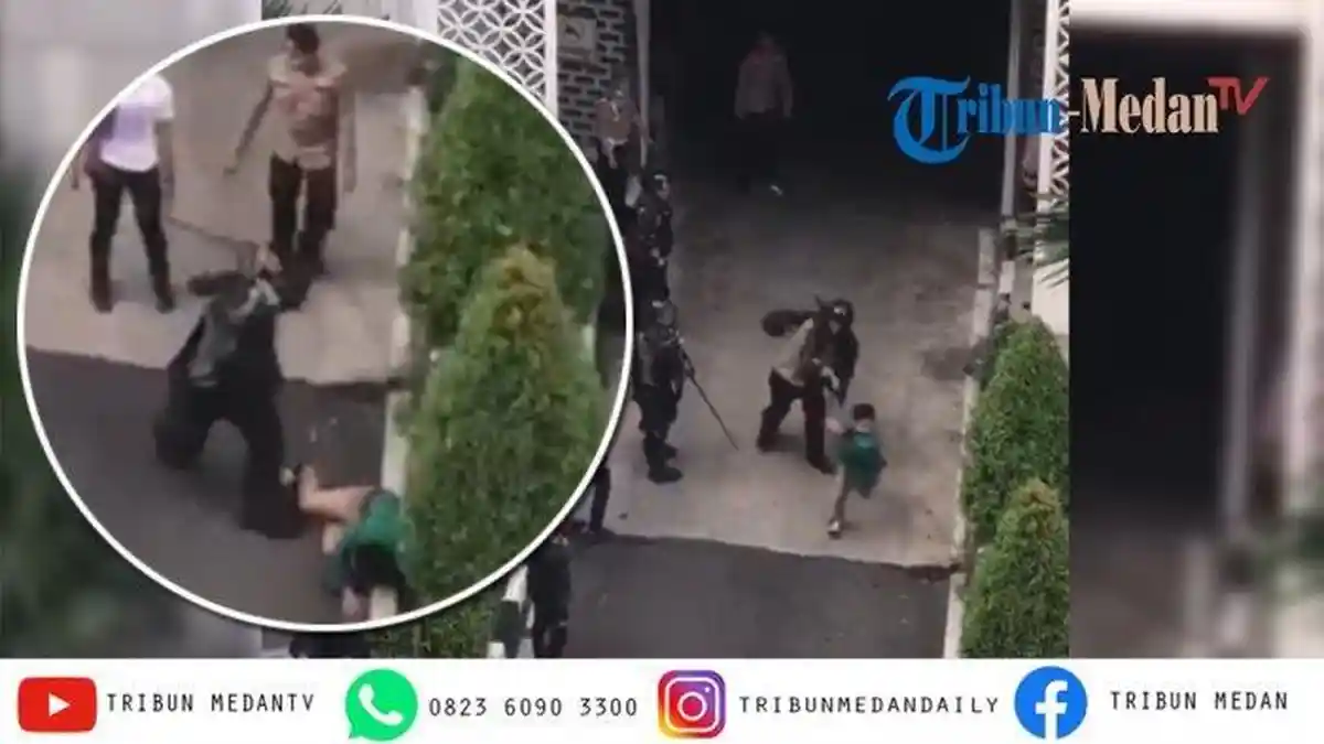 Oknum Polisi Pelaku Pemukulan Mahasiswa di Gedung DPRD Sumut Diperiksa