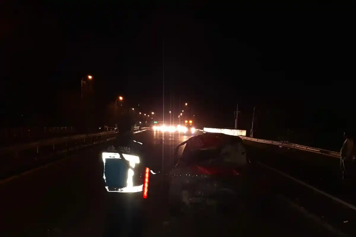 Kecelakaan di Tol Tembalang Semarang, Nofa Tewas Tergencet Bodi Mobil