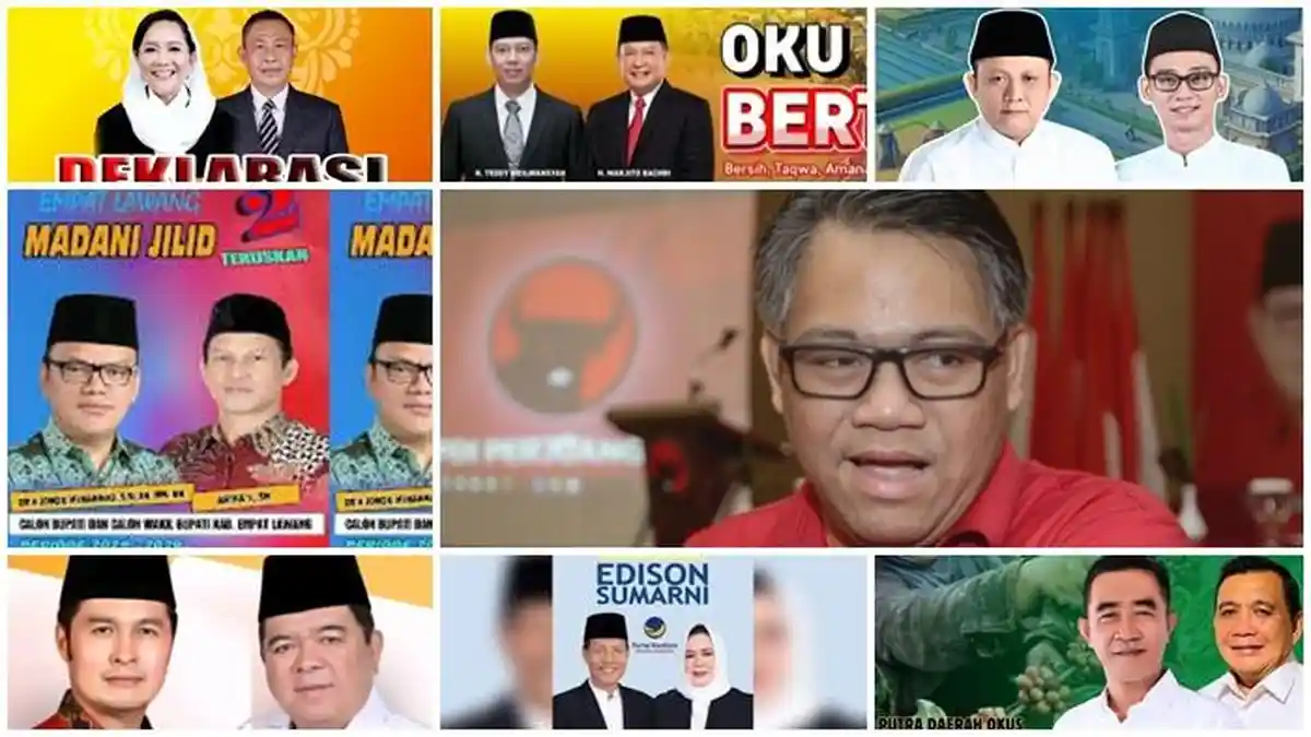 7 Cakada Malam Ini Terima B1KWK di DPD PDIP Sumsel, Saatnya Banteng-Banteng Kembali ke Kandang