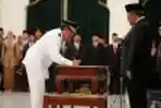 Eka Setiawan Dilantik Menjadi Bupati Sumedang