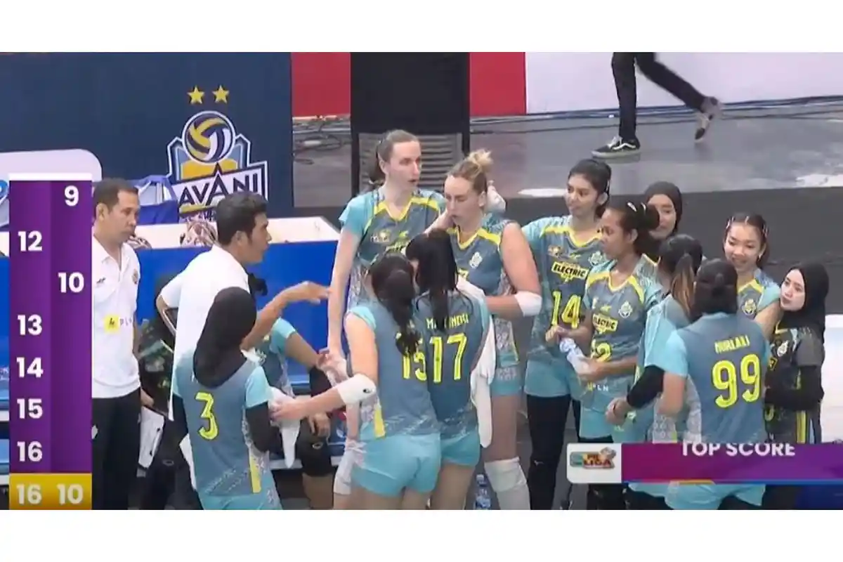 Hasil Set Kedua Jakarta Electric PLN vs Jakarta Livin Mandiri di Proliga 2024