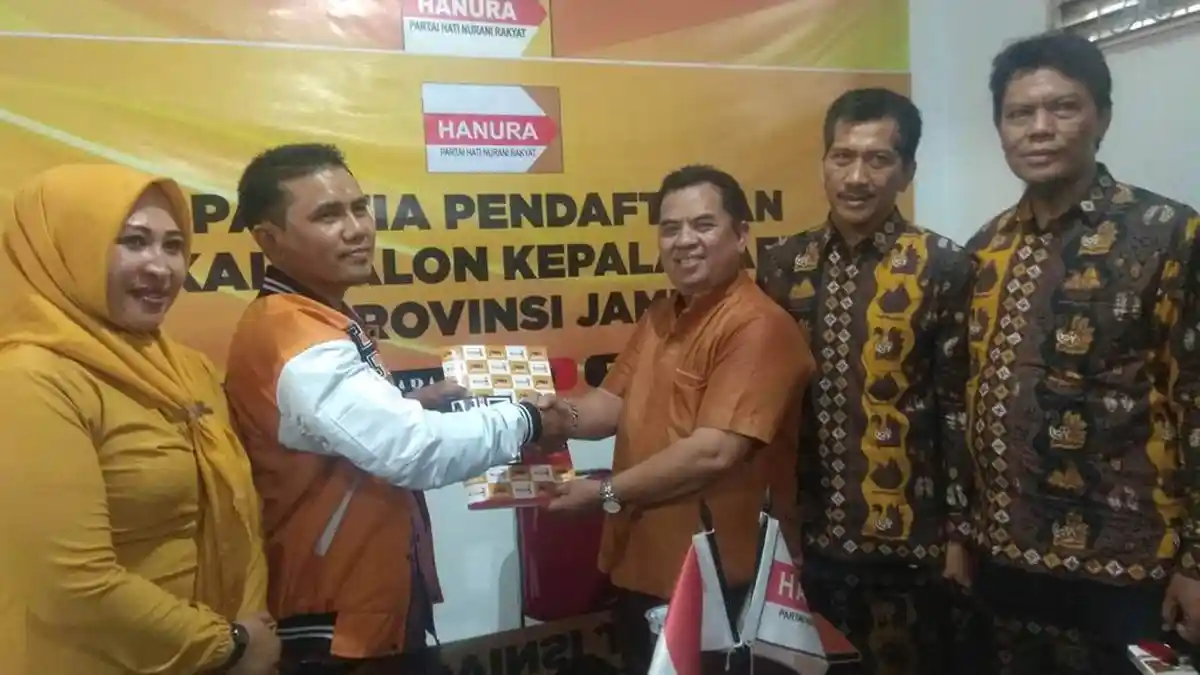 Lima Bakal Calon Wali Kota Sungai Penuh Berebut Dukungan Hanura