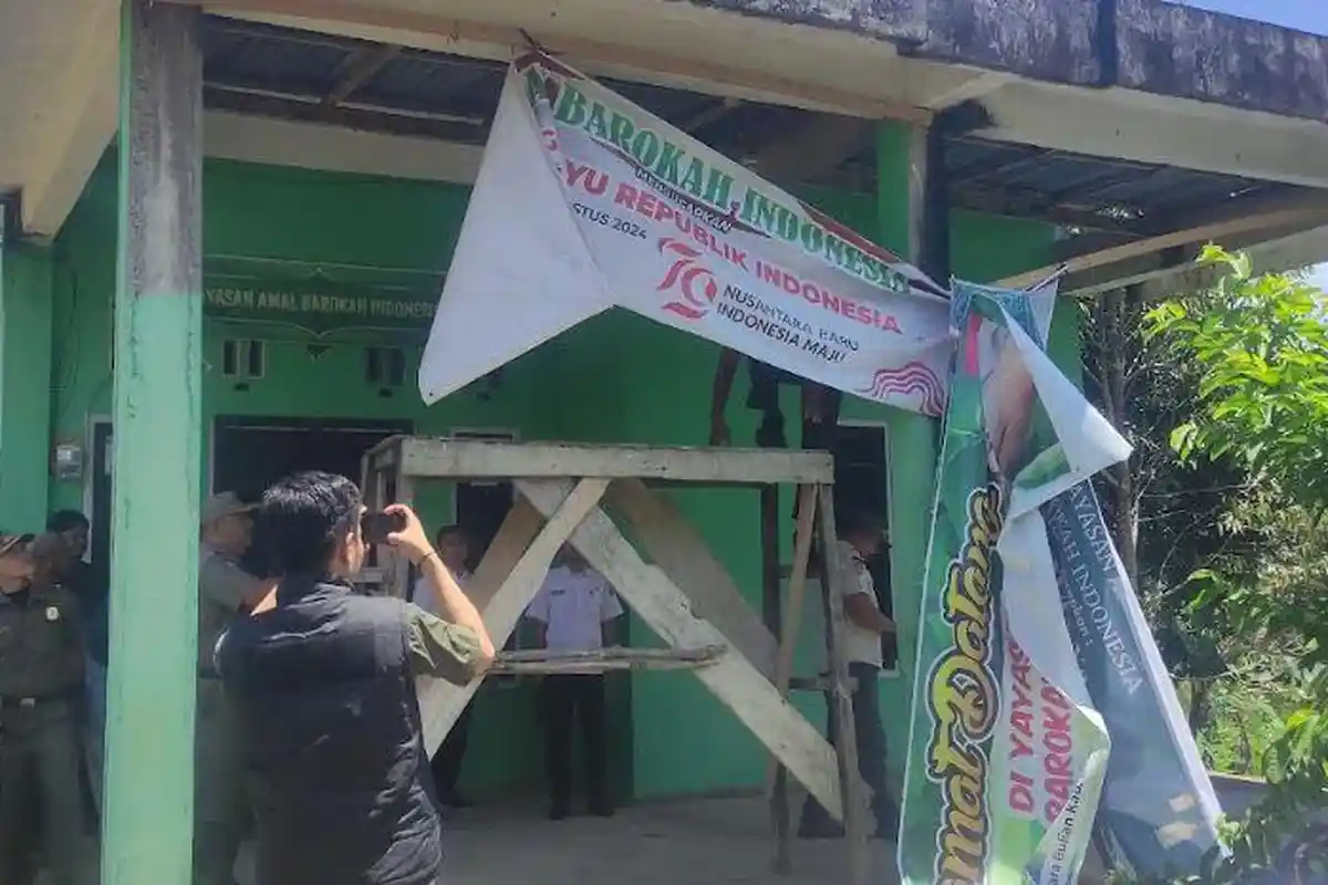 Tim Terpadu di Batanghari Jambi Tutup Yayasan Diduga Terafiliasi NII, Kotak Amal Ditarik