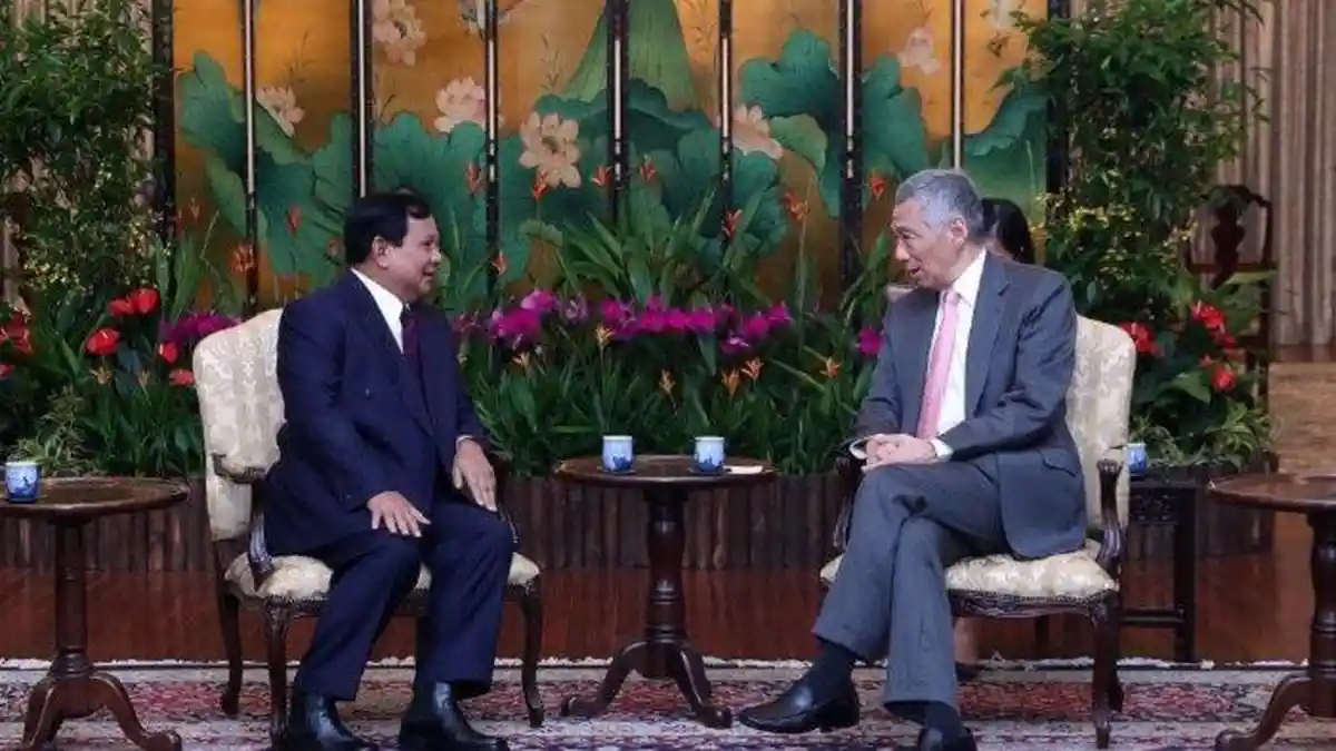 Di Balik Pertemuan Capres Prabowo Subianto - PM Singapura Lee Hsien Loong, Bahas Hal Ini