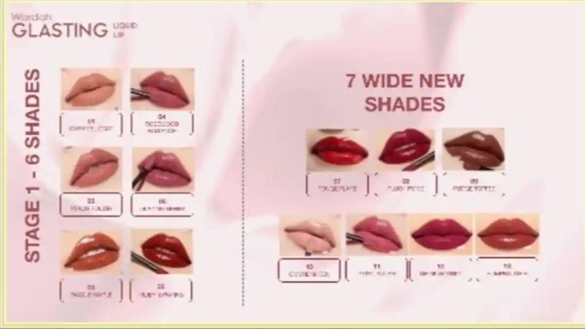 Wardah Perkenalkan 7 Warna Terbaru Glasting Liquid Lip dan 4 Warna Matte Lip Cream