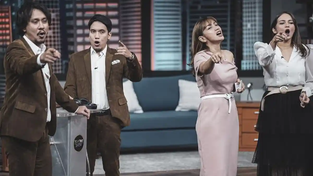 Kabar Baik,Meski Tonight Show Libur selama Ramadan, Vincent Desta Bikin Acara Baru Bareng Hesti Enzy