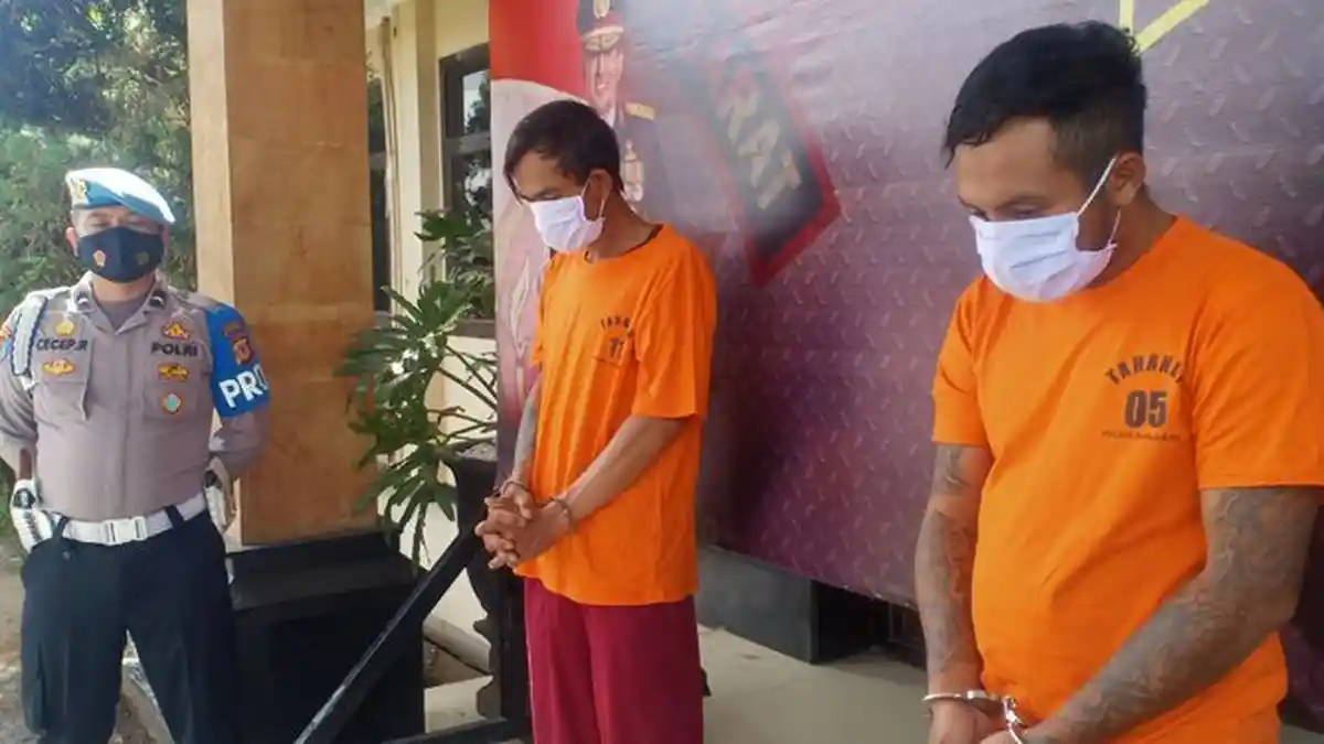 Dua Begal Ditangkap Polisi, Modusnya Bermain Drama Seakan-akan Adiknya Dipukul Korban