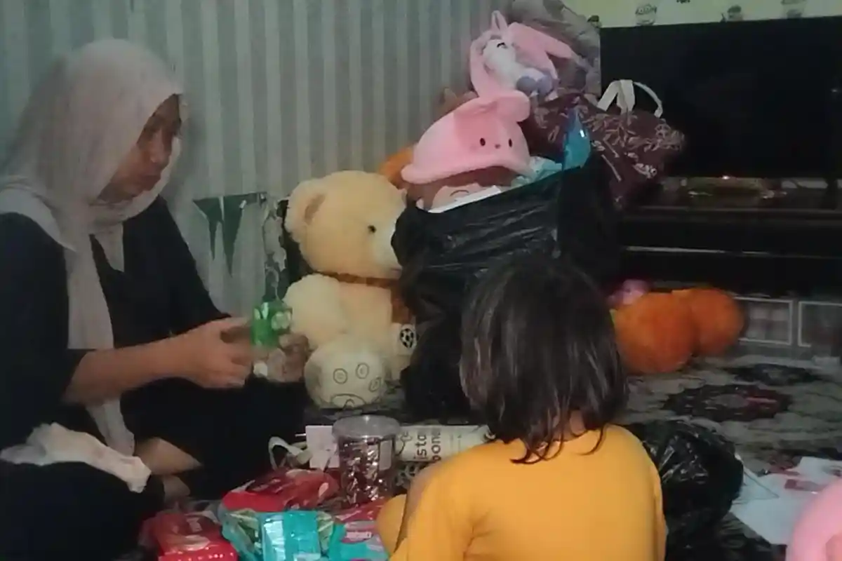 Inilah Makanan dan Teman Tidur Bilqis di Perkampungan Adat Jambi saat Diculik