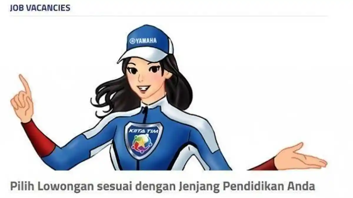 Lowongan Kerja 2020 - Yamaha Indonesia Cari Banyak Karyawan, Terima Lulusan SMA, Link Daftar Online