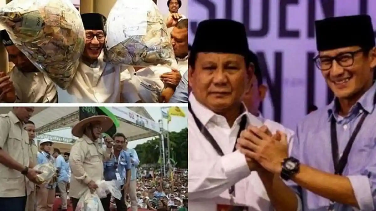 Prabowo dan Sandiaga Disindir Kembalikan Uang Donasi Pilpres, Reaksi Rocky Gerung dan Refly Harun