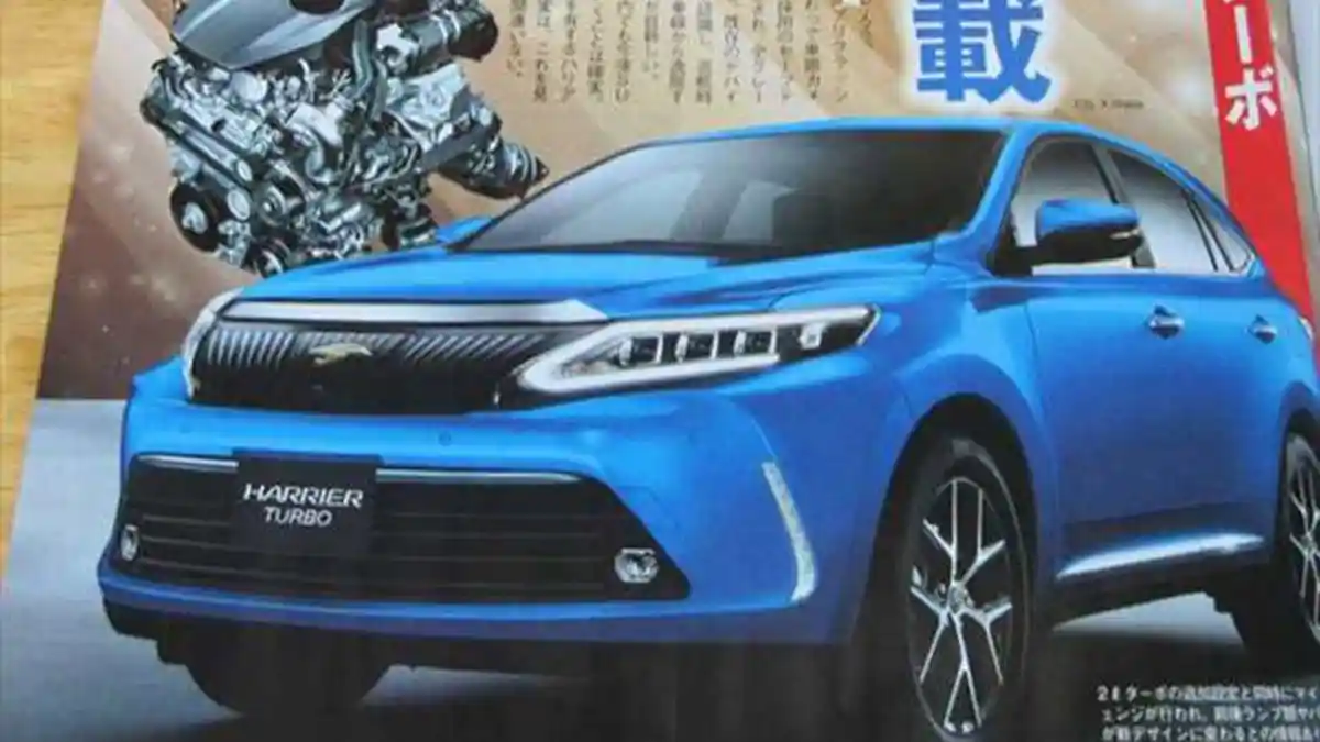 Kabarnya Toyota Harrier Facelift Gendong Mesin Turbo