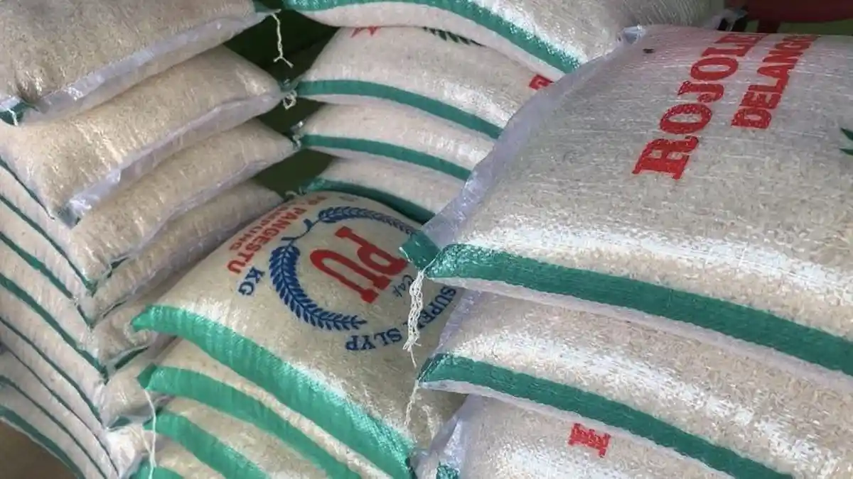 Harga Beras di Pasar Gedong Tataan Pesawaran Naik Rp 200 per Pekan ...