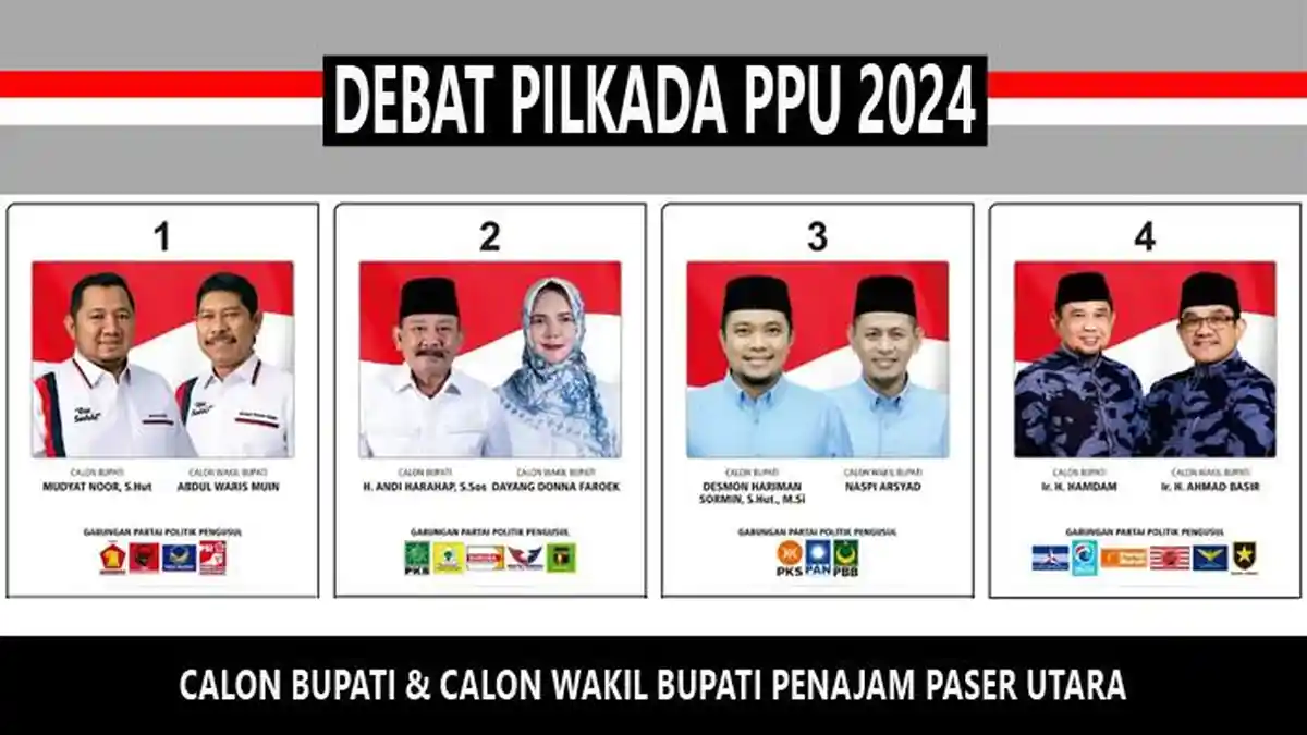 Debat Pilkada PPU 2024,  Desmon-Naspi Ingin Buka Ruang Pengaduan Digital untuk Masyarakat