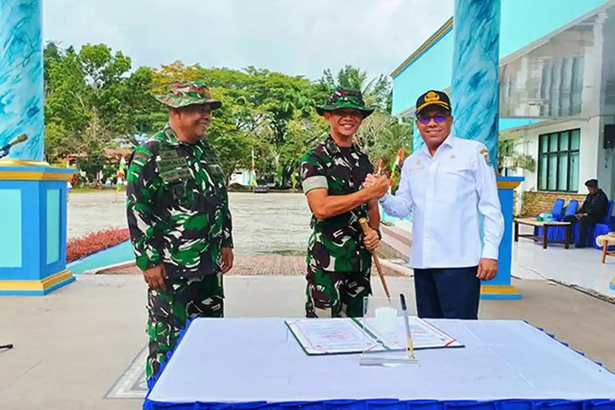 TMMD Imbangan ke 117, Kodim 1805/Raja Ampat Kerjasama dengan Pemda