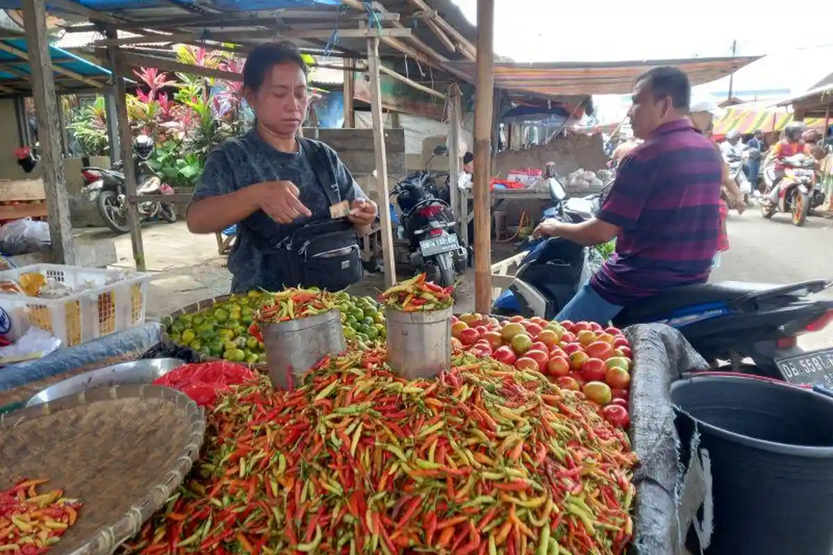 Harga Barito di Pasar Airmadidi Minut Sulawesi Utara, Cabai Rawit Turun