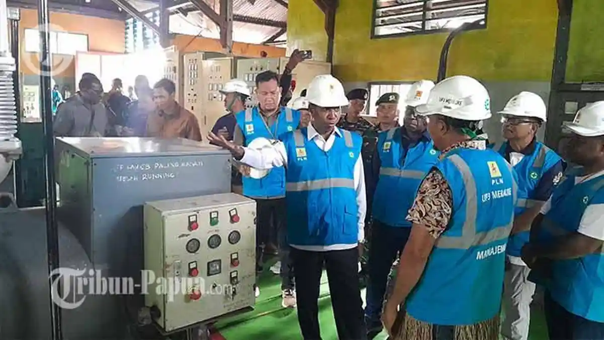 Warga Distrik Edera di Mappi Papua Selatan Kini Dapat Menikmati Listrik 24 Jam