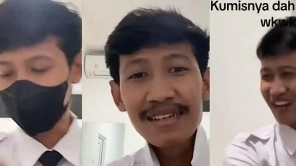 Sosok Ibrahim Karyawan KAI Wajah di Balik Maskernya Buat Kaget? Kini Cukur Kumis