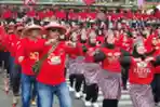Peringatan HUT PDIP dan HUT Ketua Umum Megawati di Bandung