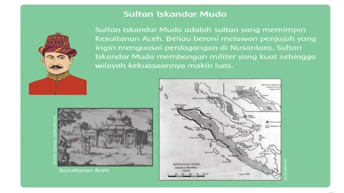 Kunci Jawaban Buku Tema 5 Kelas 4 Halaman 124 127 128: Perjuangan Sultan Iskandar Muda