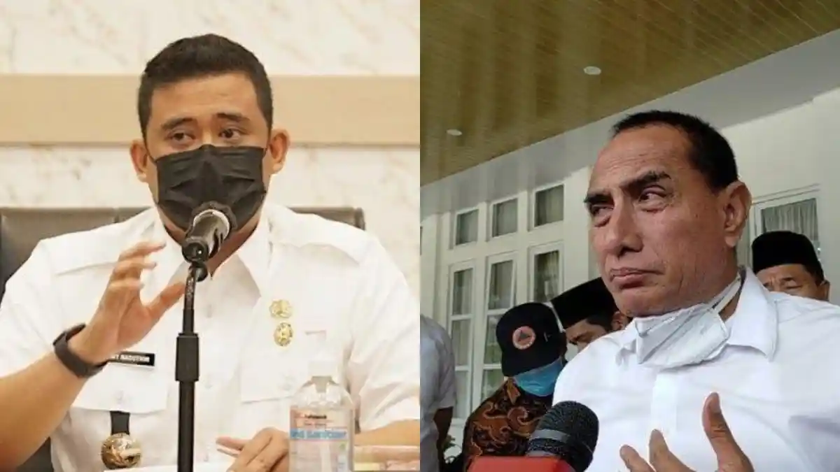 Bobby Menantu Jokowi vs Gubernur Edy Makin Memanas, Dipicu Hal Ini, Kini Saling Sindir Pedas
