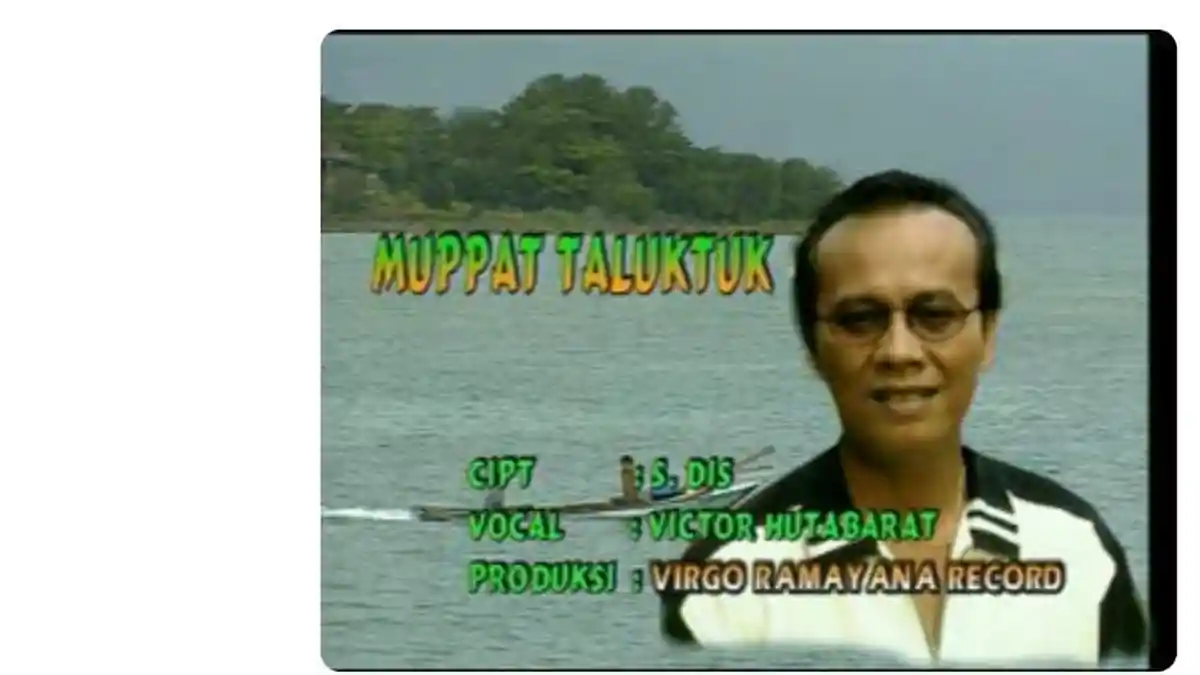 Lirik Lagu Batak Muppat Taluktuk, Dipopulerkan Victor Hutabarat