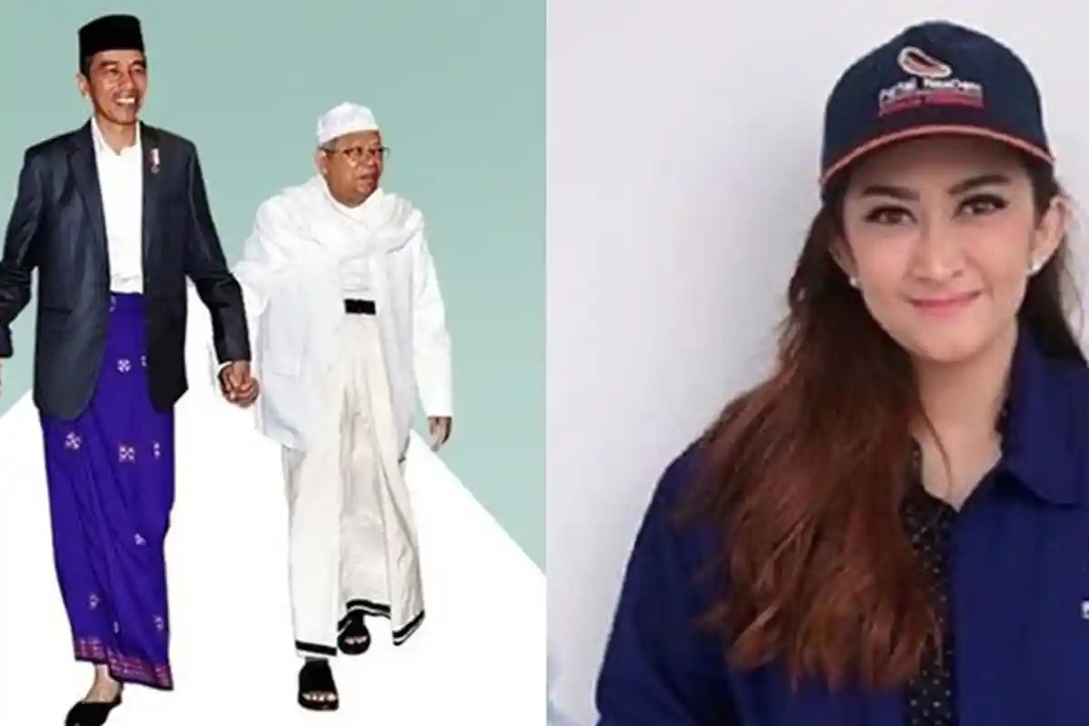 Jokowi-KH Ma'ruf Berpasangan di Pilpres 2019, Nafa Urbach Siap Beri Dukungan Sampai Menang