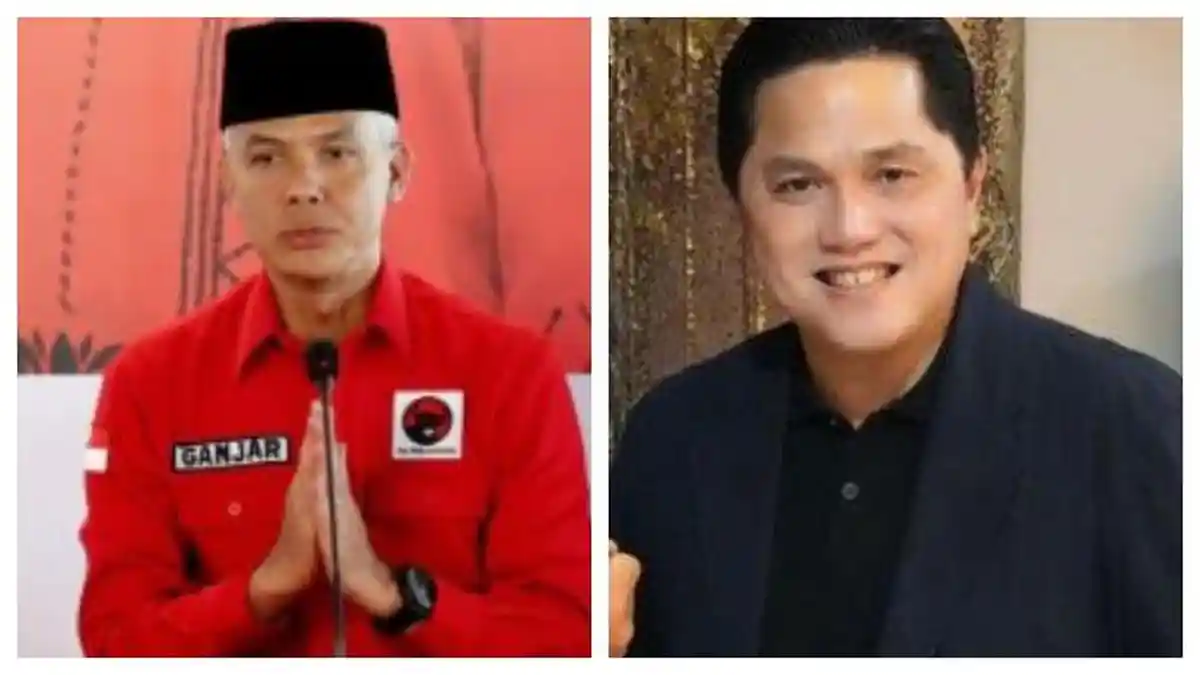 Pilpres 2024: Ganjar Pranowo-Erick Thohir Disebut Bisa Saling Melengkapi, Kinerja Sudah Terbukti