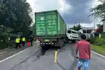 Truk Tabrak Pikap di Jalan Blora-Cepu, Begini Kronologinya