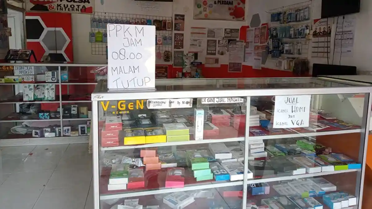 Penjual Pulsa di Boltim Mengaku Turun Omset Sejak PPKM