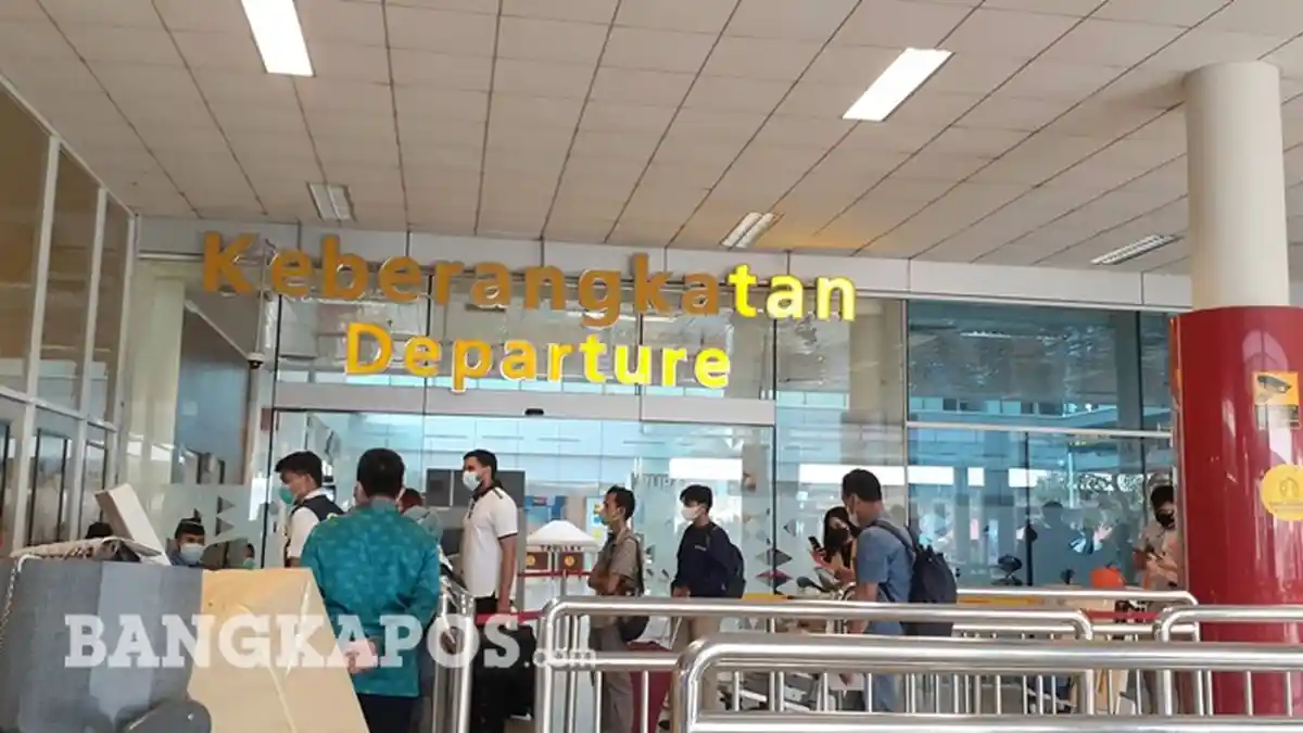 Pergerakan Penumpang Bandara Mulai Meningkat, Masuk Babel Bisa Pakai Hasil Antigen